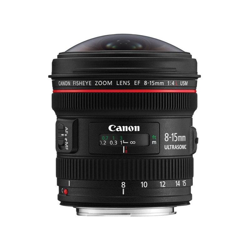 CANON Objectif EF 8-15mm f/4 L USM FISH EYE Garanti 2 ans