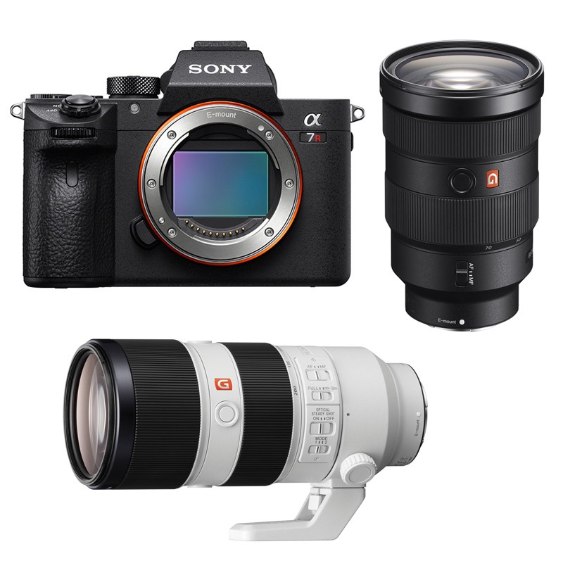 SONY ALPHA 7R III + FE 24-70 GM + FE 70-200 GM Garanti 3 ans