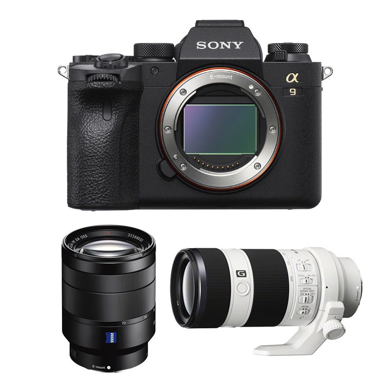 SONY ALPHA 9 II + FE 24-70 f/4 + FE 70-200 f/4 Garanti 3 ans