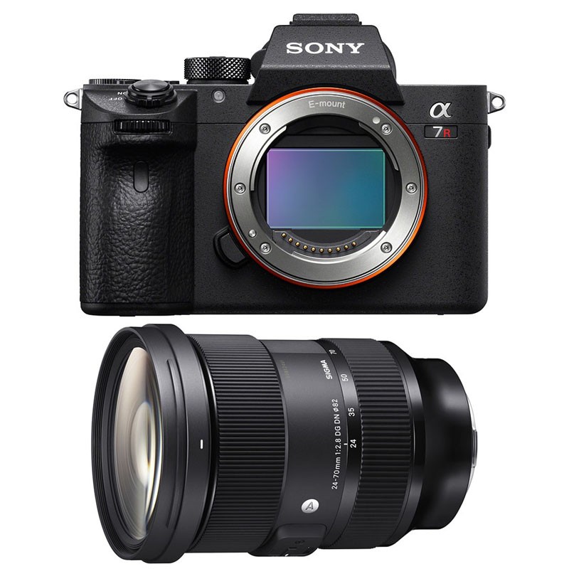 SONY ALPHA 7R III + SIGMA 24-70 f/2.8 ART SONY FE Garanti 3 ans