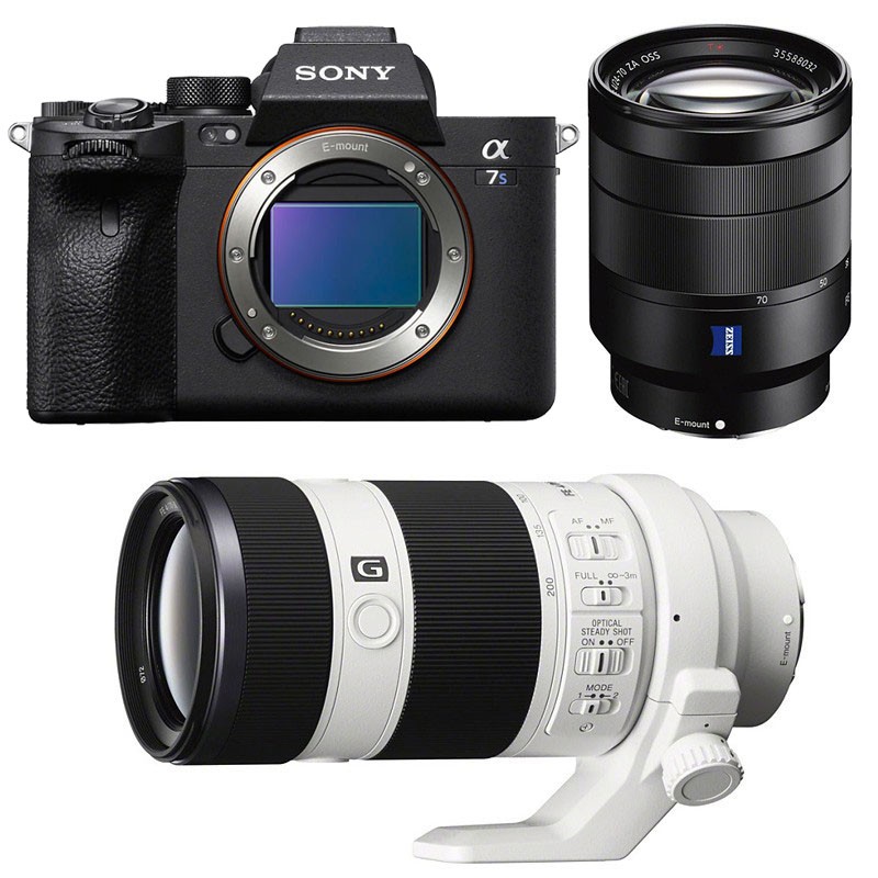SONY ALPHA 7S III + FE 24-70 f/4 ZEISS + FE 70-200 f/4 Garanti 3 ans