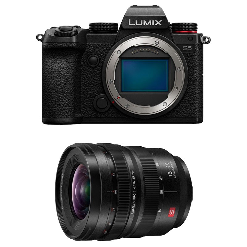 PANASONIC LUMIX S5 + Objectif 16-35 Garanti 3 ans