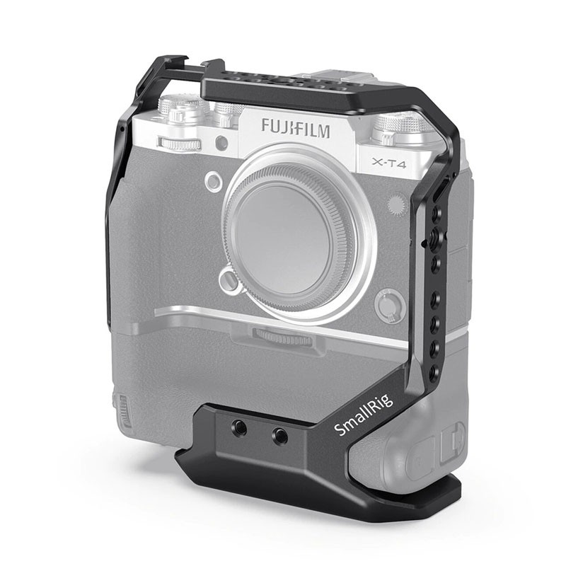 SMALLRIG Cage pour FUJIFILM X-T4 avec VG-XT4 Vertical Battery Grip - CCF2810