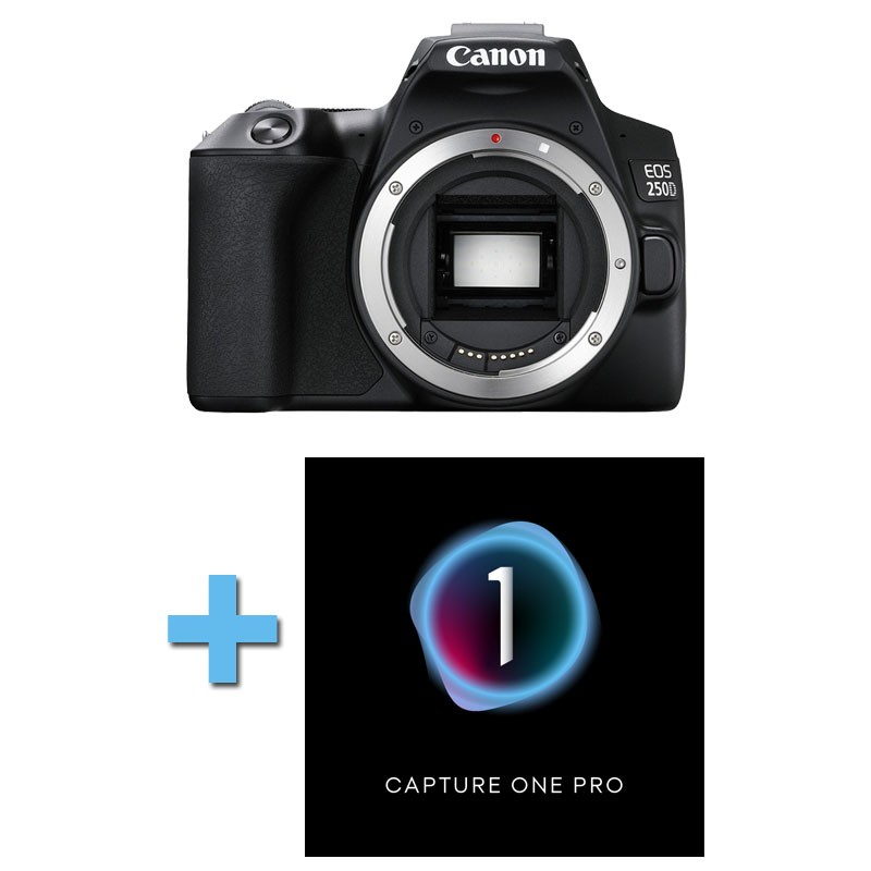 CANON EOS 250D Nu Garanti 3 ans + Logiciel Capture One Pro