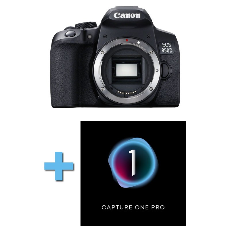 CANON EOS 850D Nu Garanti 3 ans + Logiciel Capture One Pro