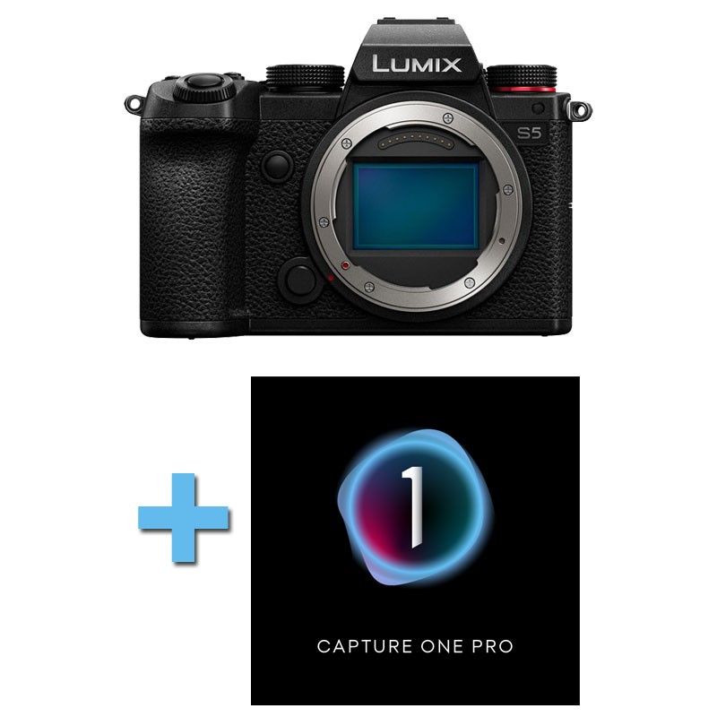 PANASONIC LUMIX S5 Nu Garanti 3 ans + Logiciel Capture One Pro