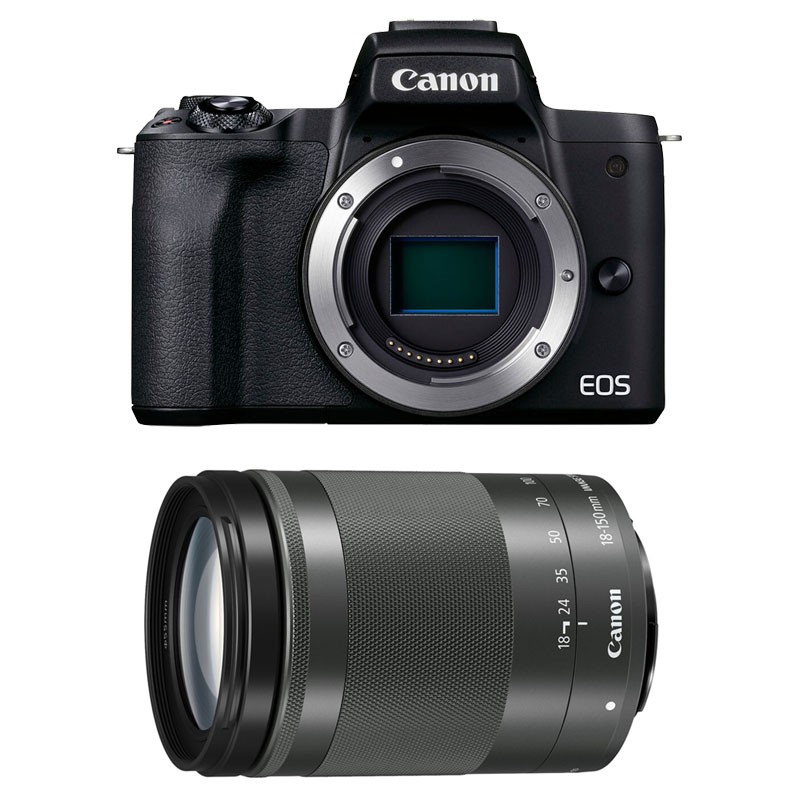 CANON EOS M50 MARK II NOIR + 18-150 Garanti 3 ans