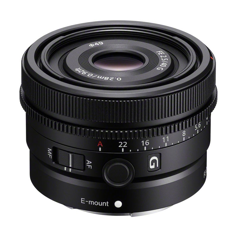 SONY Objectif FE 40mm f/2.5 Garanti 2 ans