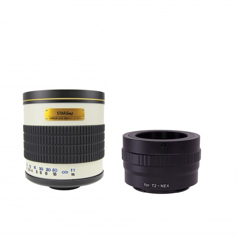 STARBLITZ Objectif Starlens catadioptrique 500mm F6.3 avec bague SONY E