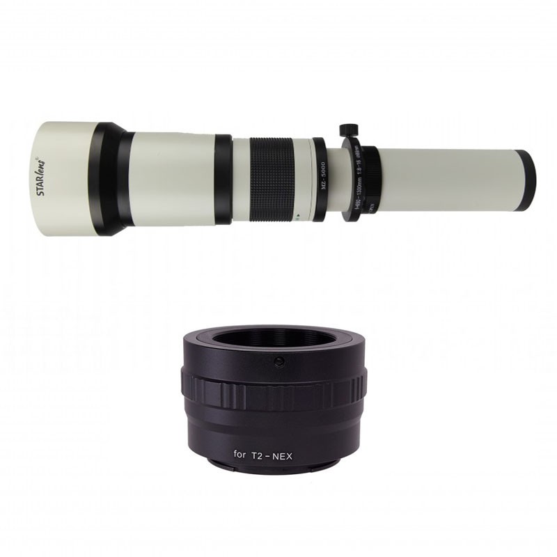 STARBLITZ Objectif Starlens 650-1300mm F8-16 avec bague SONY E