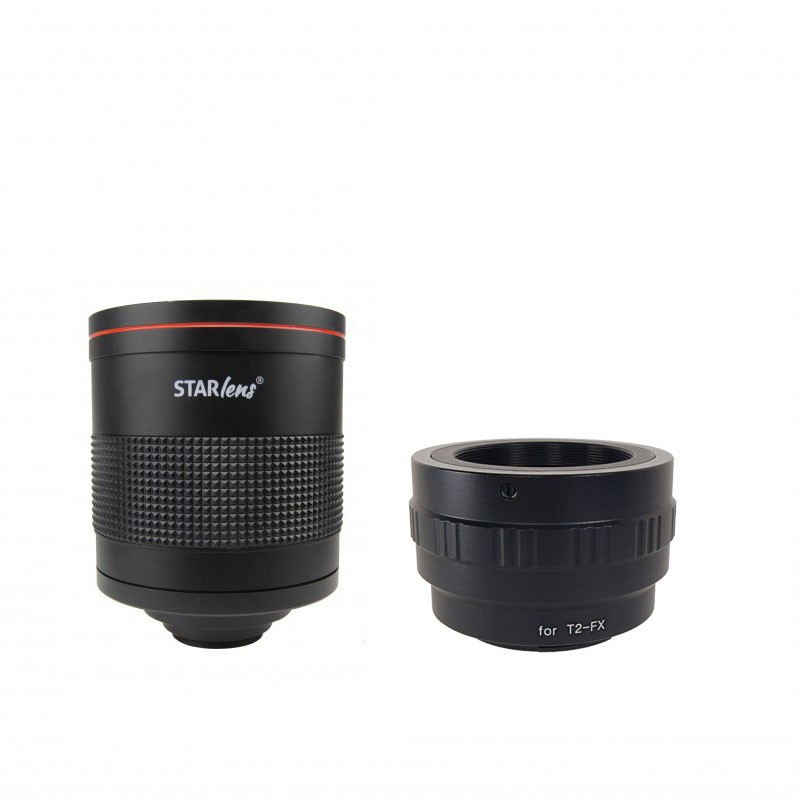 STARBLITZ Objectif Starlens catadioptrique 900mm F8 avec bague FUJI X