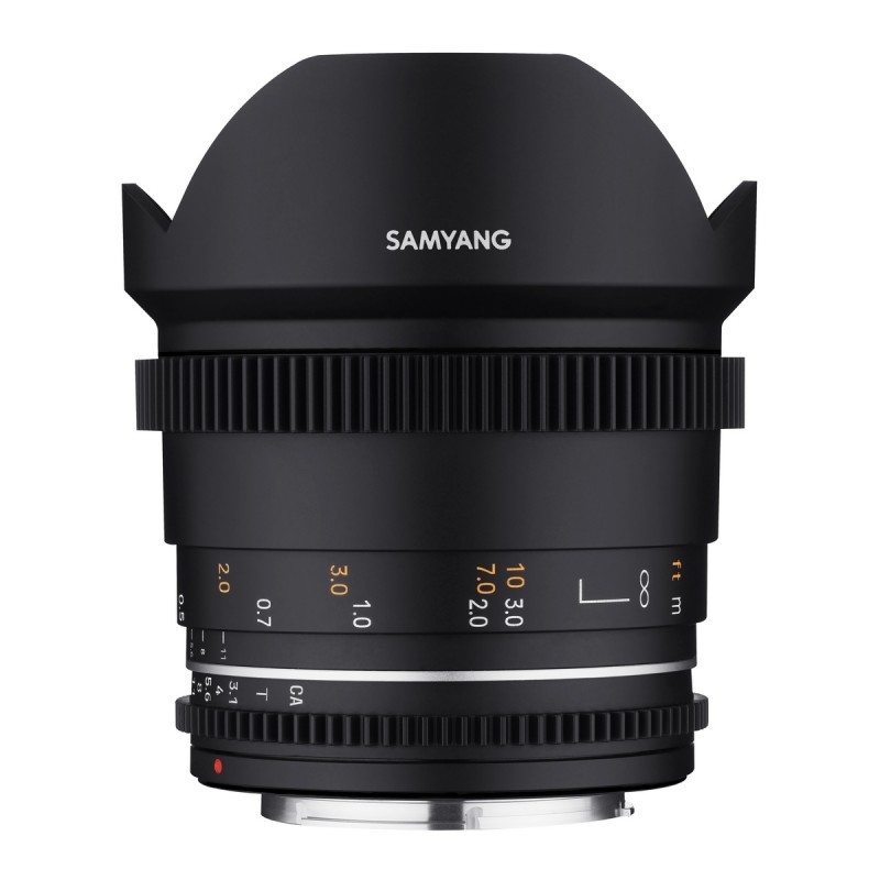 SAMYANG Objectif vidéo VDSLR 14mm T3.1 MK2 Sony E Garanti 2 ans