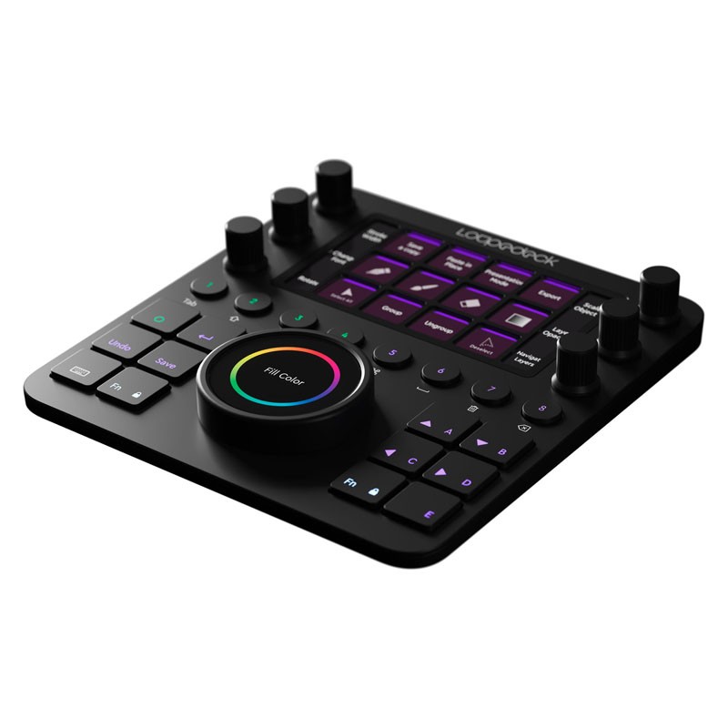LOUPEDECK CT Console de retouche photo/vidéo/son