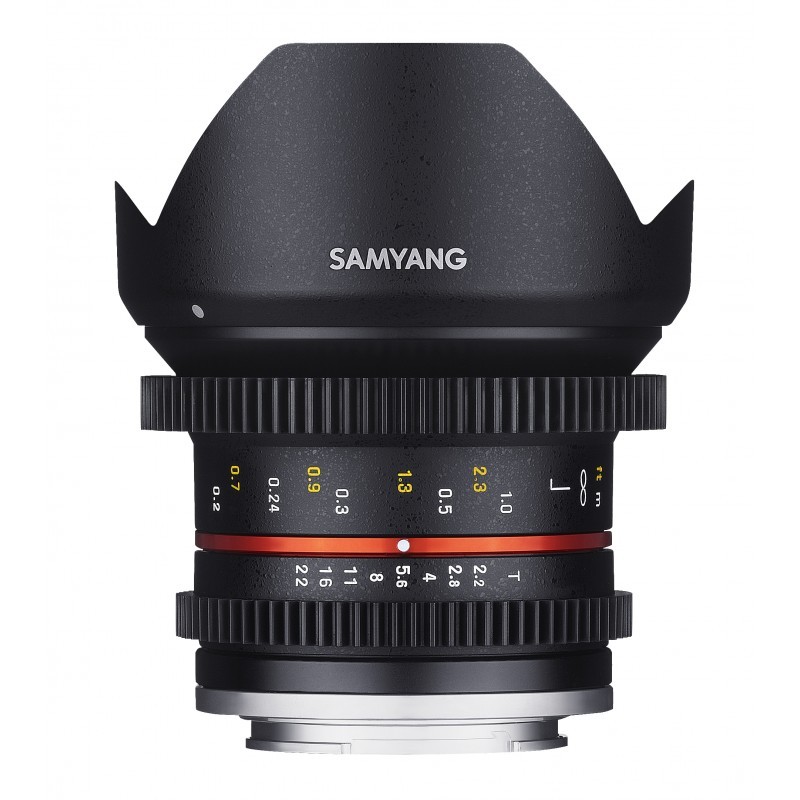 SAMYANG Objectif vidéo 12mm T2.2 Cine Sony E Garanti 2 ans