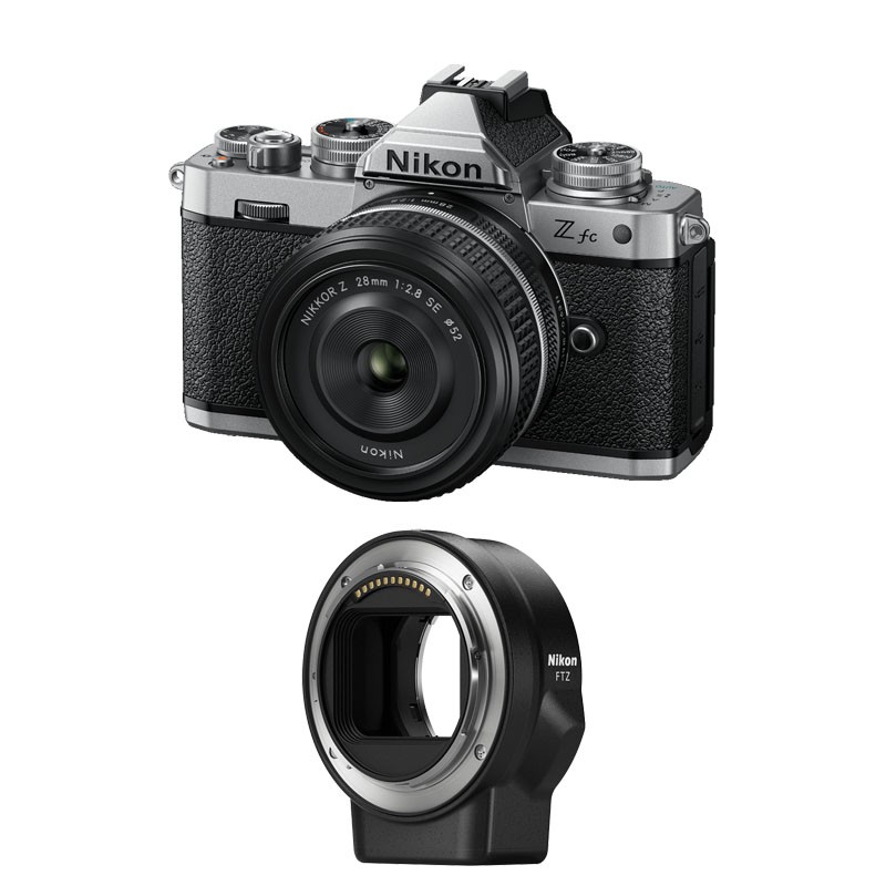 NIKON Z fc + Z 28mm f/2.8 SE Garanti 3 ans + Bague FTZ