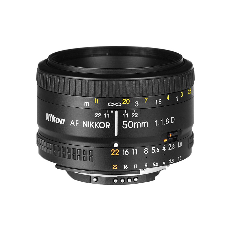 NIKON Objectif AF 50mm f/1.8 D Garanti 2 ans