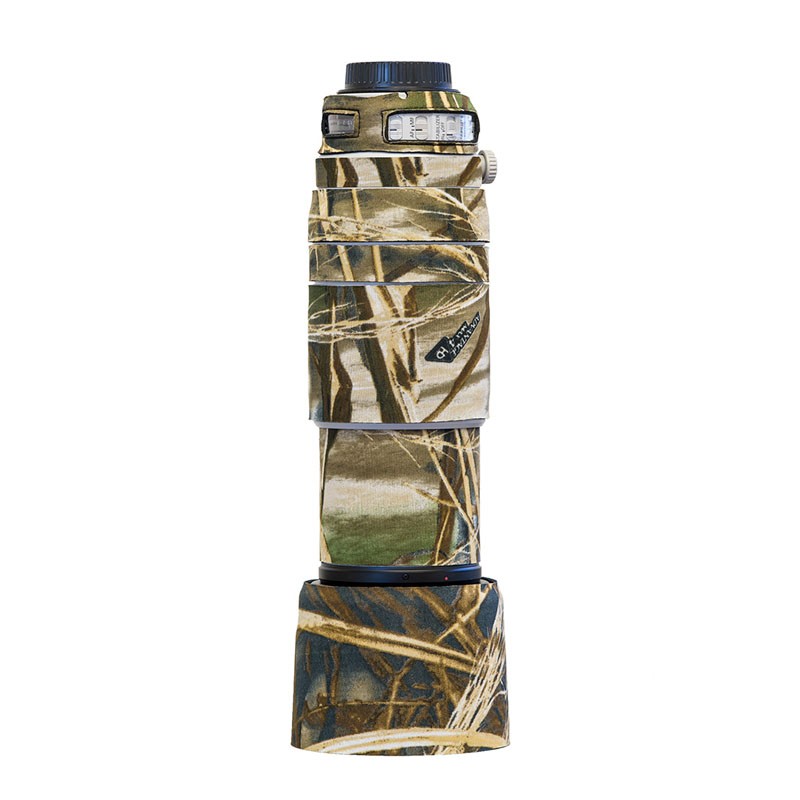 LENSCOAT Kit Protection néoprène Camouflage pour Canon 100-400mm IS II f/4.5-5.6