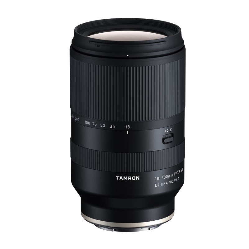 TAMRON Objectif 18-300mm F/3.5-6.3 Di III-A VC VXD Sony E APS-C Garanti 2 ans
