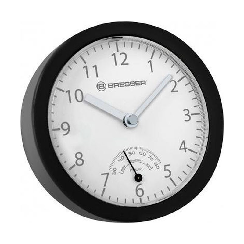 BRESSER Horloge de salle de bain MyTime mini . noire - 8020115CM3QUA