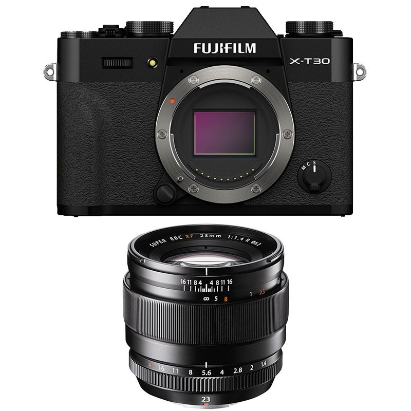 FUJIFILM X-T30 II NOIR + 23mm f/1.4 WR