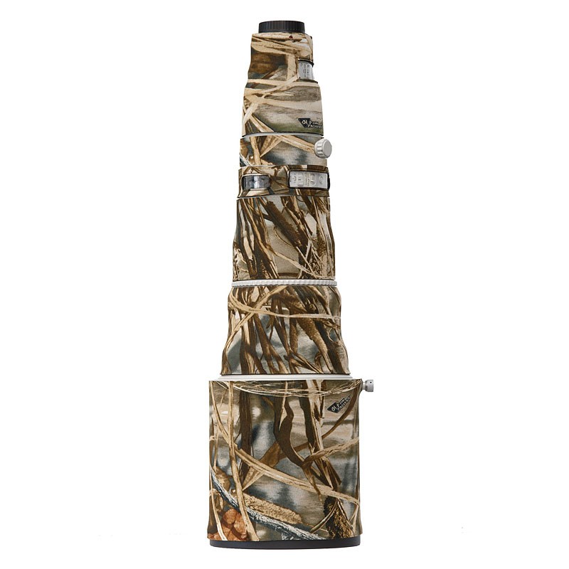 LENSCOAT Kit Protection néoprène Camouflage pour Canon 600mm f/4 IS II