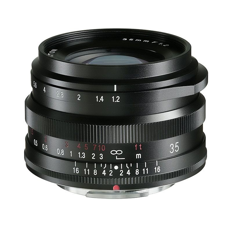 VOIGTLANDER Objectif Nokton 35 mm/F1.2 Noir pour Fuji-X