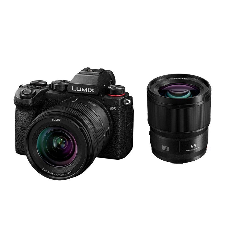PANASONIC LUMIX S5 + 20-60mm f/3.5-5.6 + 85mm f/1.8