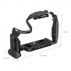 SMALLRIG Black Mamba Cage Compatible avec GH6 - 3440