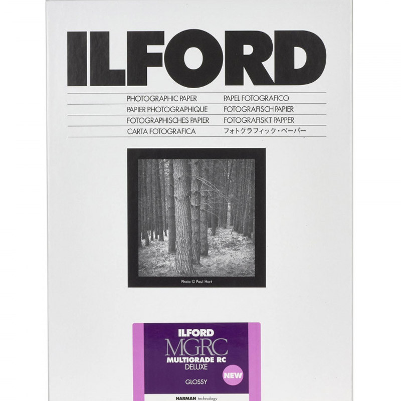 ILFORD MULTIGRADE V RC DE LUXE MGD.1M - Surface Brillante 30.5 x 40.6 cm 50 feuilles