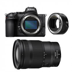 NIKON Z5 + Objectif Z 24-120mm f/4 S Garanti 3 ans + Adaptateur FTZ II