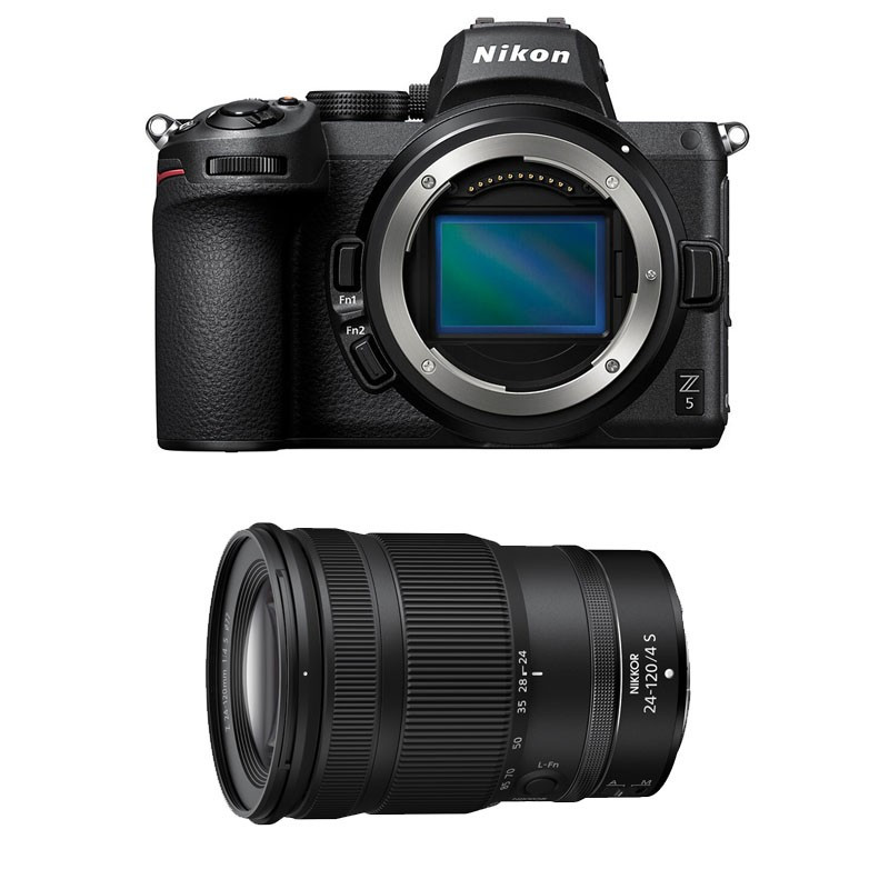 NIKON Hybride Z5 + Objectif Z 24-120mm f/4 S Garanti 3 ans