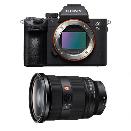 SONY Hybride ALPHA 7 III + Objectif FE 24-70 f/2.8 GM II Garanti 3 ans