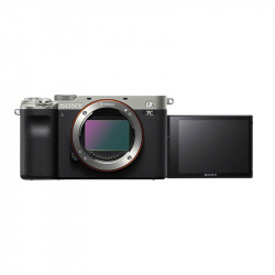 SONY Hybride ALPHA 7C SILVER + Objectif FE 24-70 f/2.8 GM II Garanti 3 ans