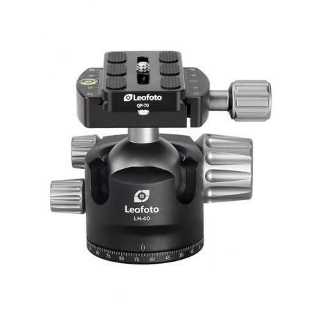 LEOFOTO Rotule LH-40 + Release Plate QP-70