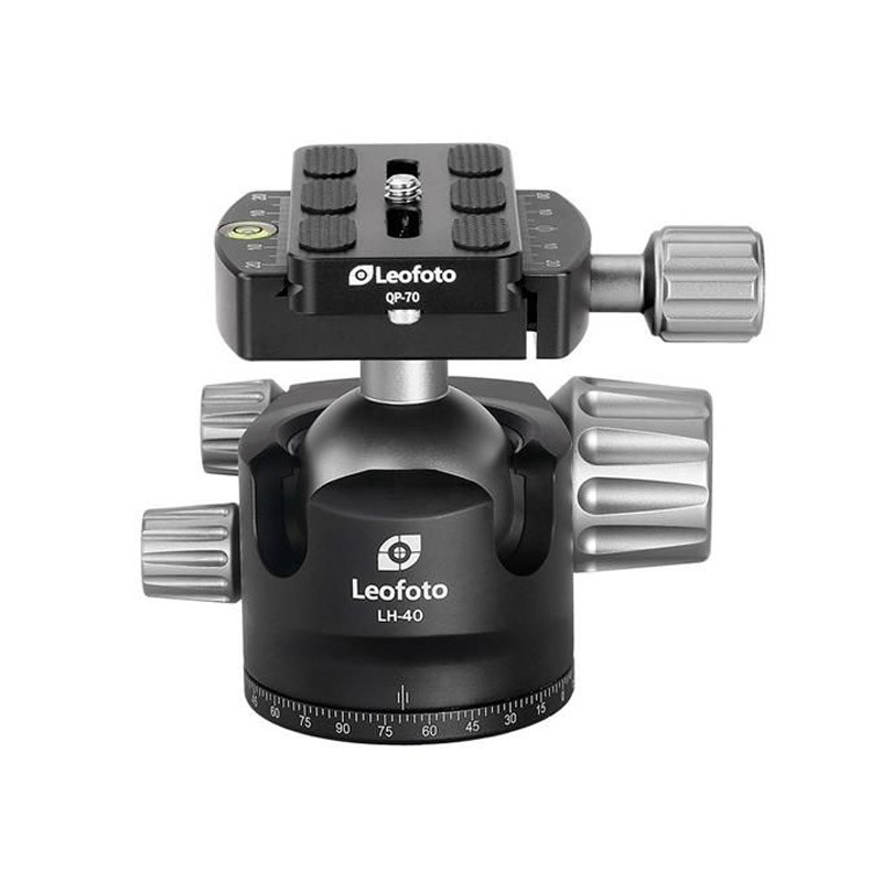 LEOFOTO Rotule LH-40 + Release Plate QP-70