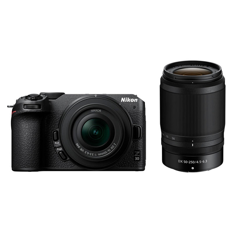 NIKON Hybride Z30 + Objectif Z 16-50 + Objectif Z 50-250 Garanti 3 ans