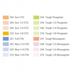 GODOX Pack de gélatine V-11T pour flashes V1 / H200R