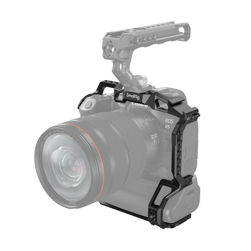 SMALLRIG Cage Compatible avec EOS R5/R6 avec Grip BG-R10 - 3464