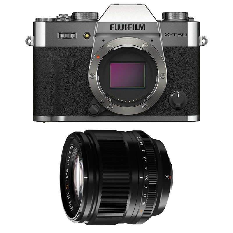 FUJIFILM X-T30 II SILVER + 56mm f/1.2 R