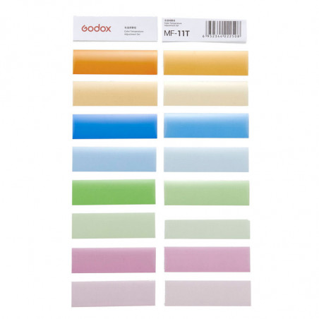 GODOX MF-11T Kit Filtres de Couleurs pour MF-12