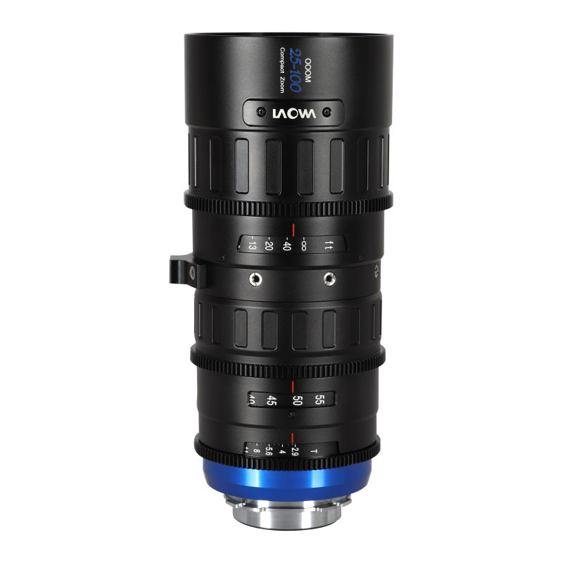 LAOWA bundle OOOM 25-100mm T2.9 métrique + adaptateurs 1.33x et 1.4x