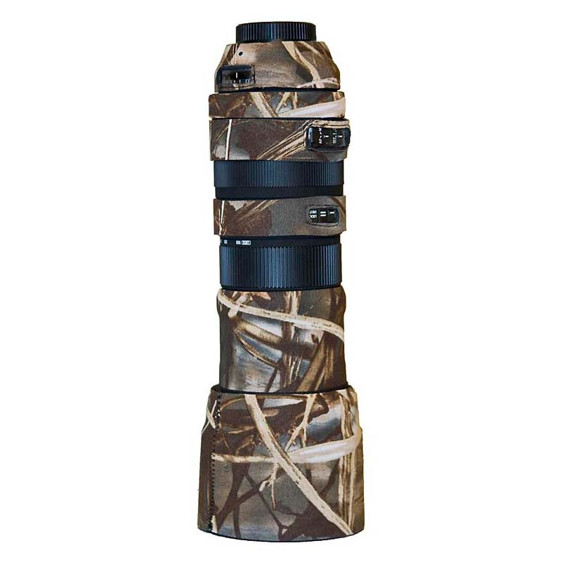 LENSCOAT Kit Protection néoprène Camouflage compatible avec Sigma 150-500 - LCS150500M4