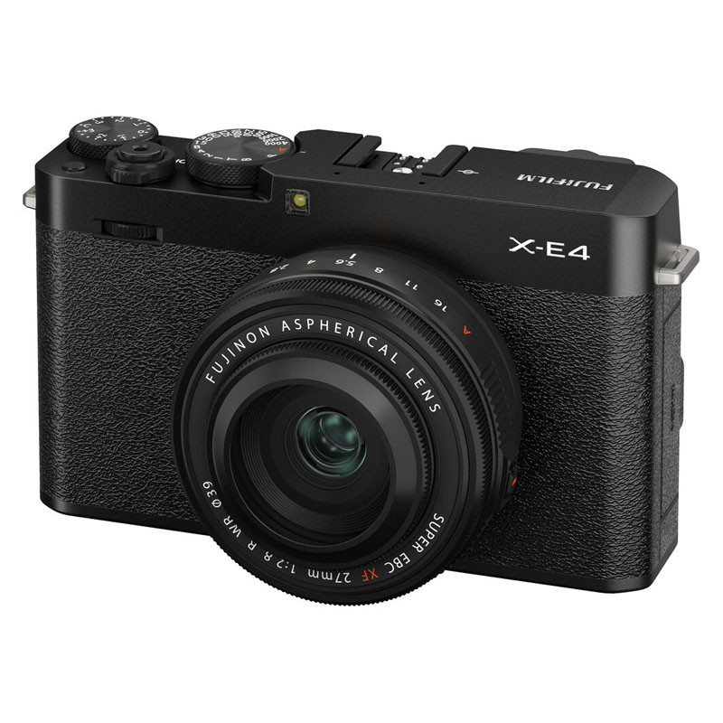 FUJIFILM X-E4 noir + 27mm f/2.8 R WR Garanti 3 ans