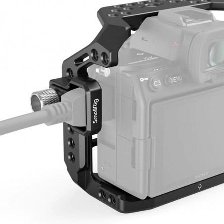 SMALLRIG Cage et HDMI Cable Clamp Compatible avec Alpha 7S III A7S III A7S3 - 3007