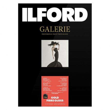 ILFORD papier GALERIE Prestige Gold Fibre Gloss 21x29.7cm (A4) 25 feuilles