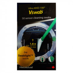 VISIBLEDUST Pack 50 spatules vertes ultra MXD-100 1.6X 16mm