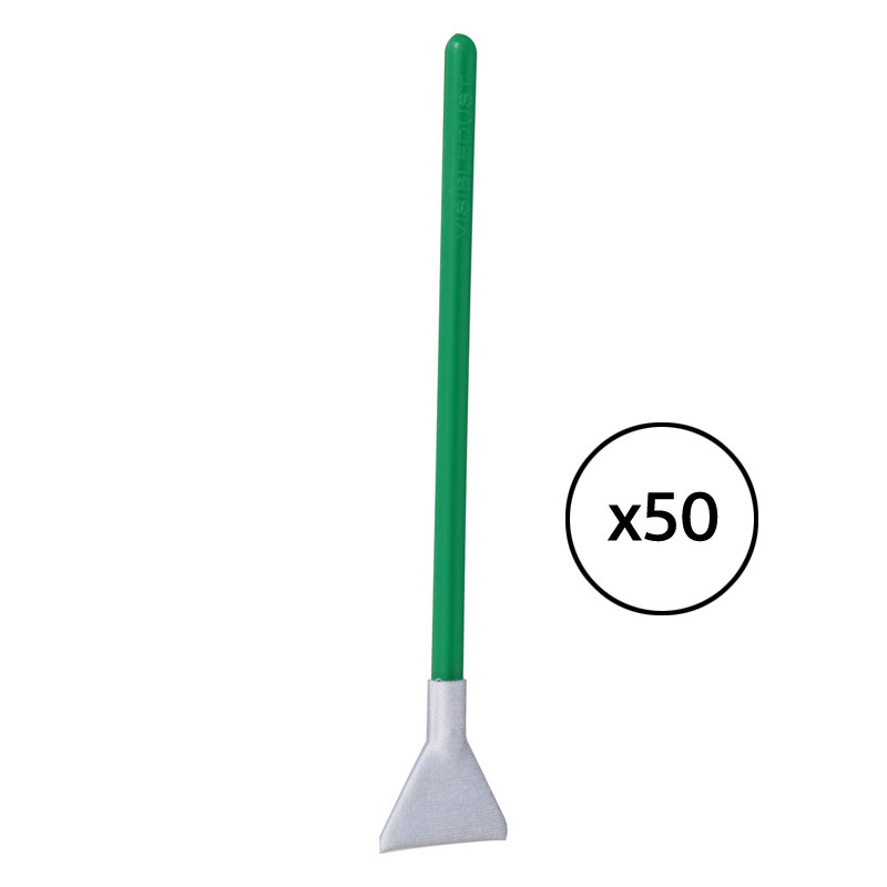 VISIBLEDUST Pack 50 spatules vertes ultra MXD-100 1.0X 24mm