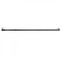 PHOCUSLINE Barre télescopique noire 1.25 m à 2.9 m