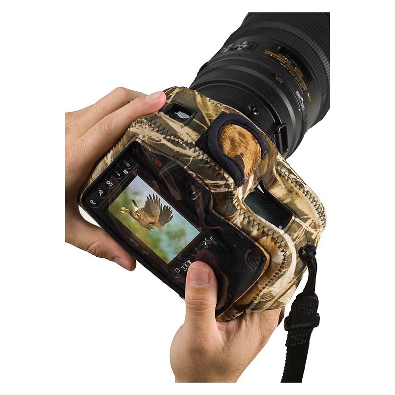 LENSCOAT BodyGuard Camouflage CB pour boitier reflex sans grip - LCBGCBM4
