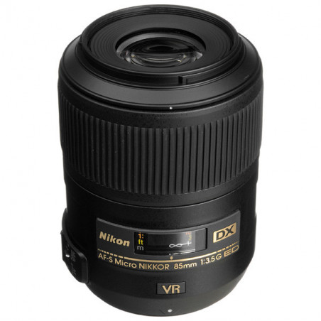 NIKON Objectif AF-S DX 85mm f/3.5 G ED VR Macro stabilisé Garanti 2 ans